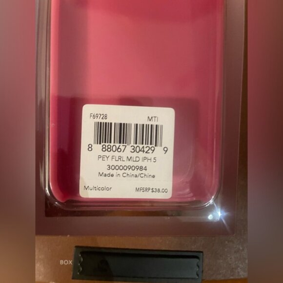 New Coach iPhone Floral Phone Case 5 5S - Picture 4 of 7